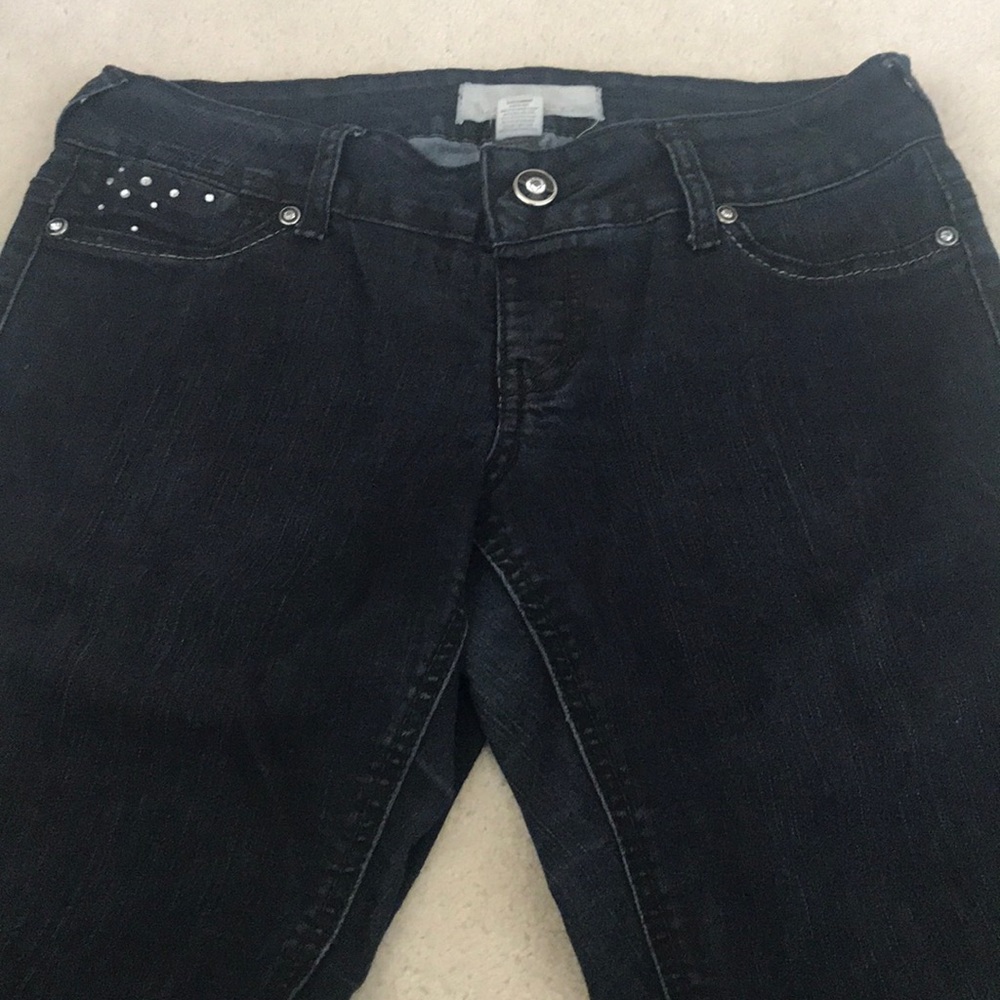 Size M Dark Wash Jeggings - Picture 3 of 5